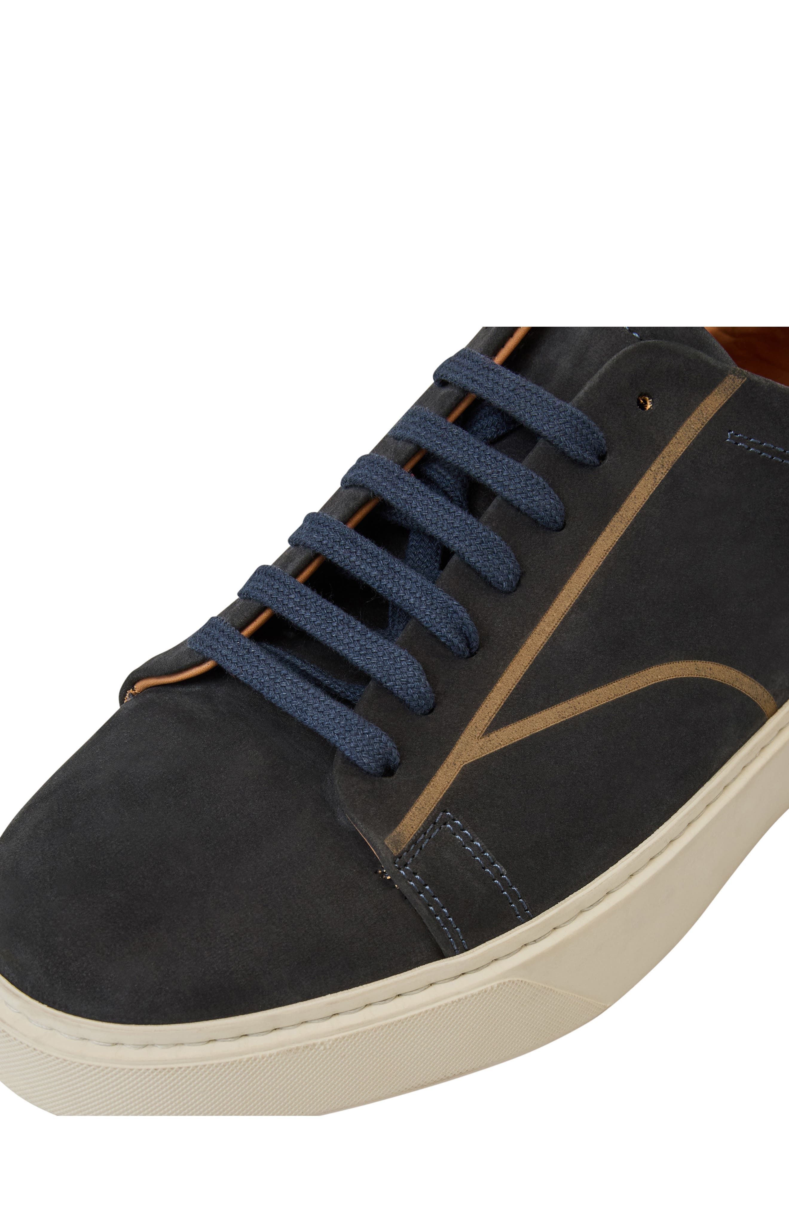 Matteo Sneaker, Alternate, color, NAVY NUBUCK