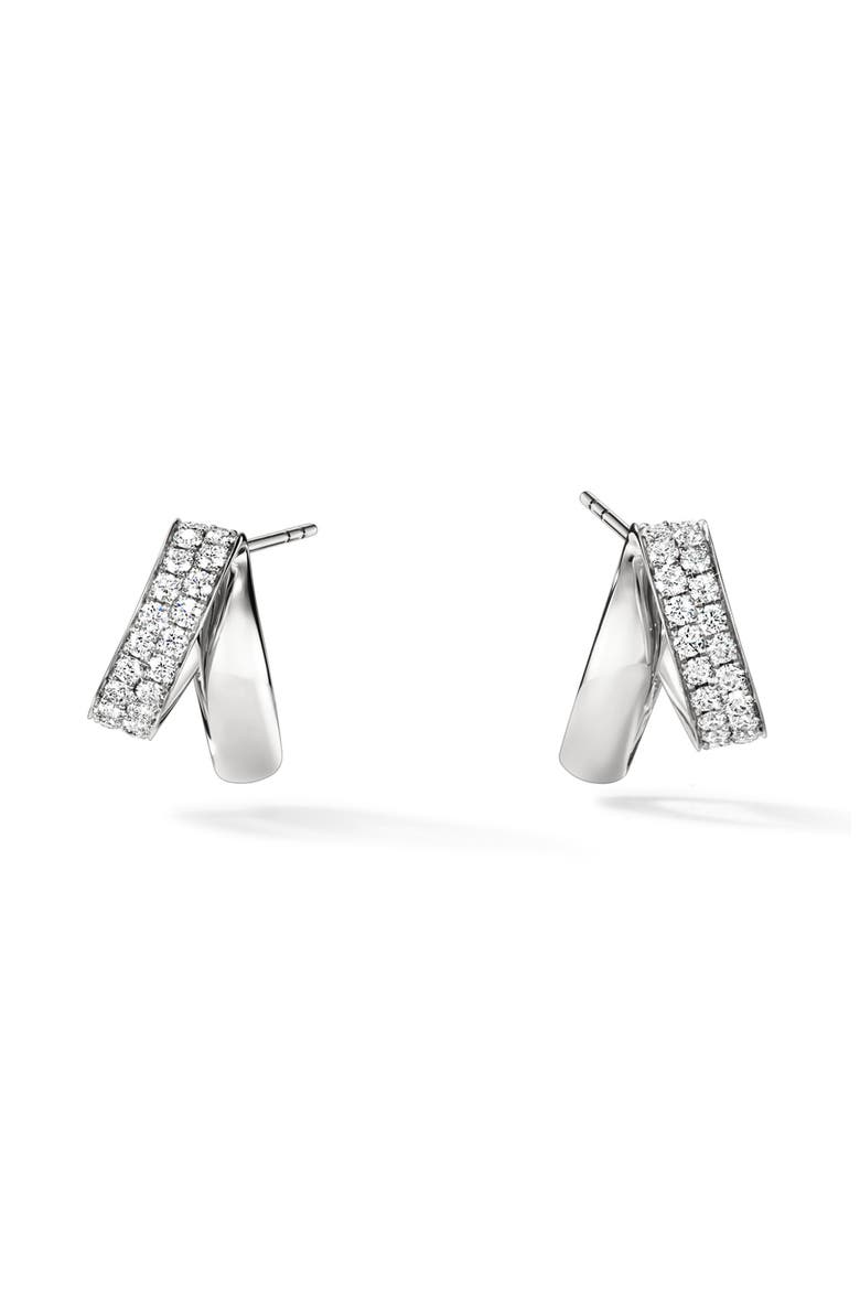 INSIDE/OUT 18K Gold Diamond Flip Earrings, 0.85ct., Main, color, WHITE GOLD