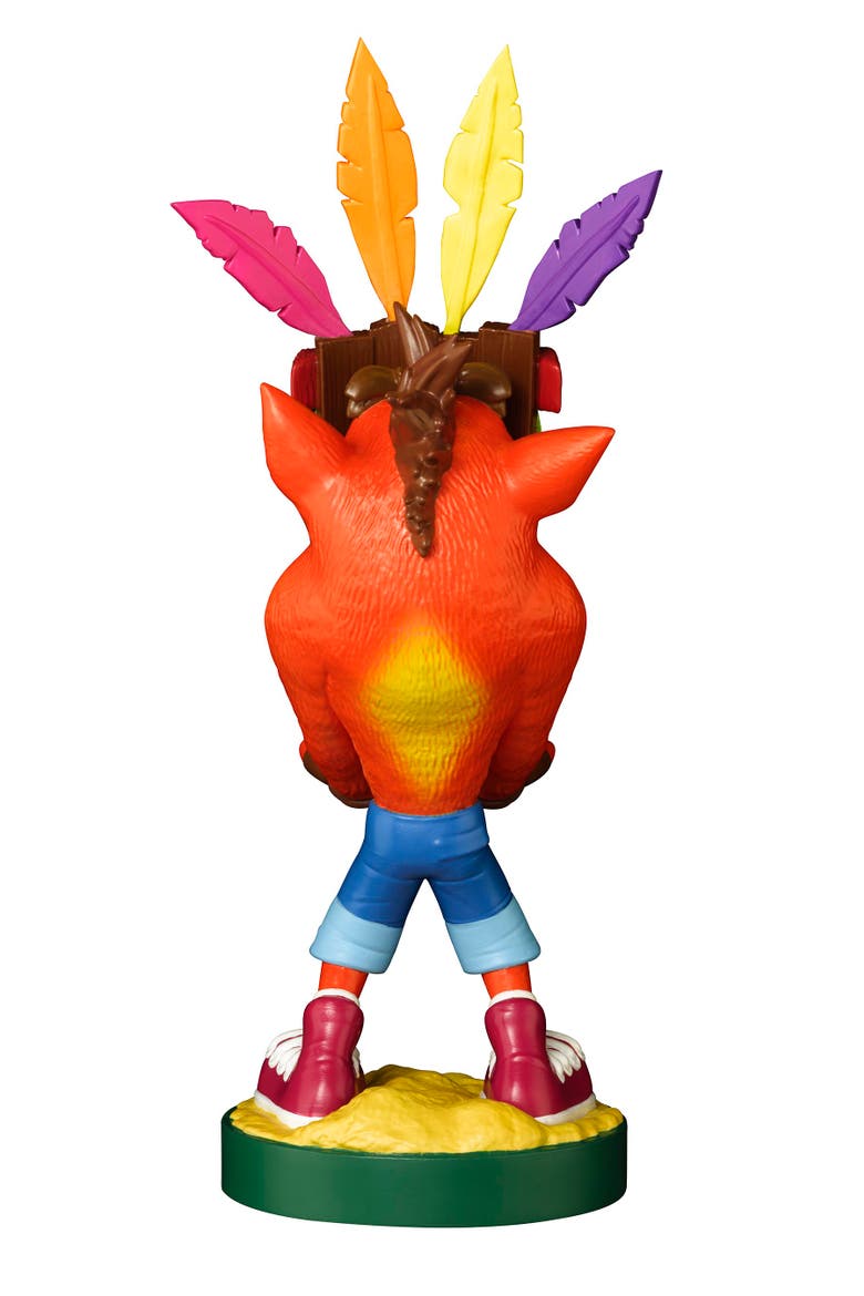 Cable Guy Phone/Controller Holder Crash Bandicoot, Crash Aku Aku, Alternate, color, Multicolored