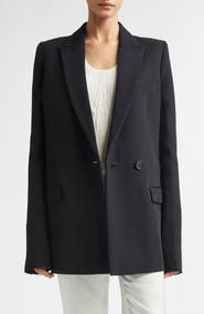 TOTEME Slim Tailored Double Breasted Blazer