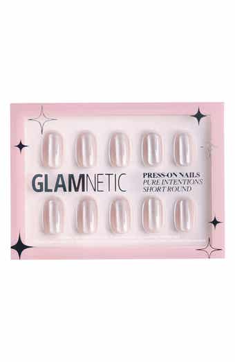 GLAMNETIC Short Round Press-On Nails Set