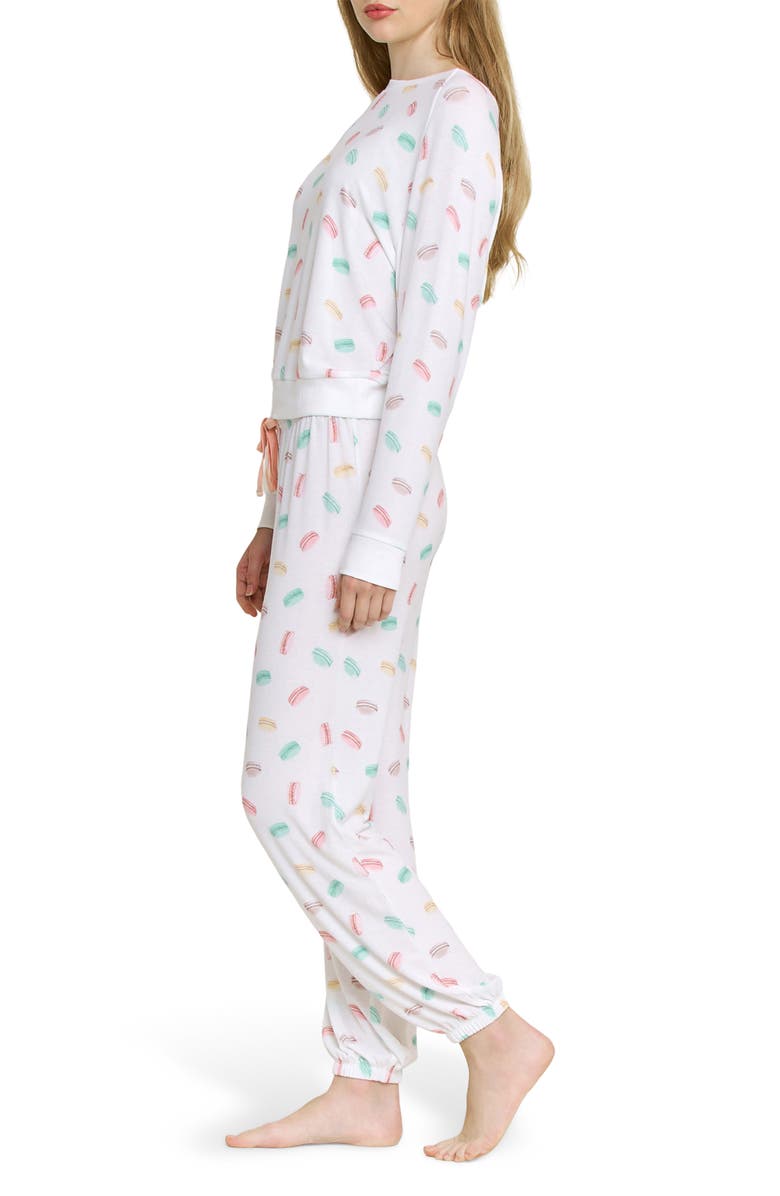Honeydew Star Seeker Brushed Jersey Pajamas, Alternate, color, Macarons