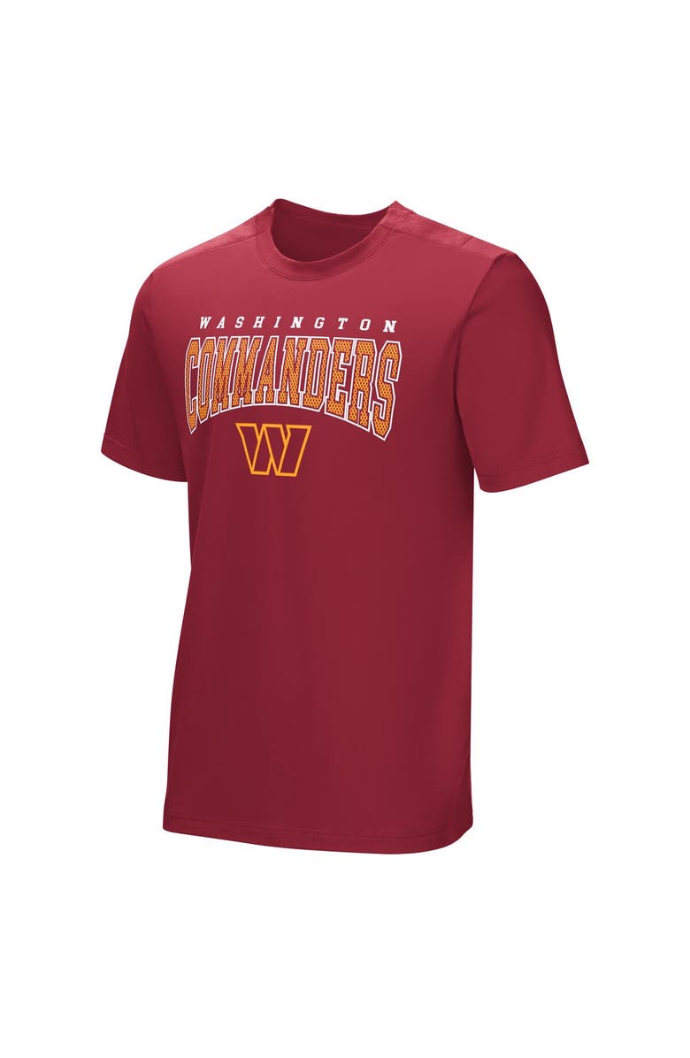 NFL Men's Burgundy Washington Commanders Home Team Adaptive T-Shirt, Alternate, color, Burgundy