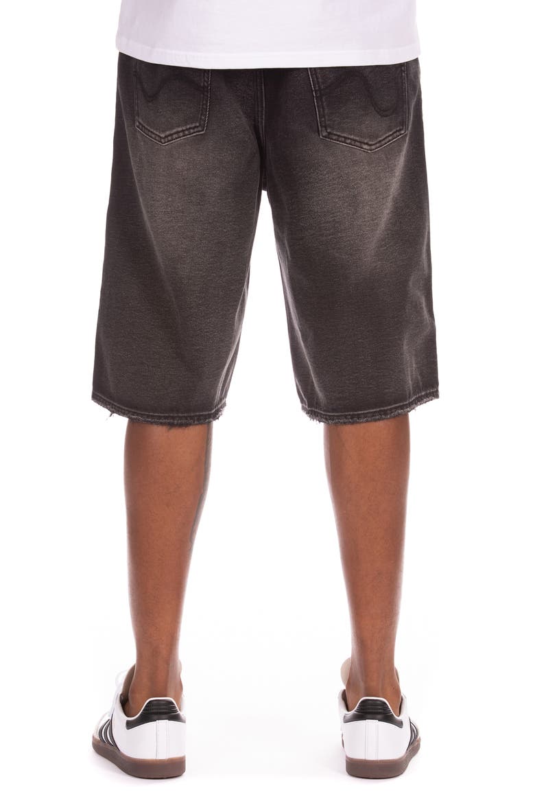 Breyer Denim Shorts, Alternate, color, BLACK FUDGE