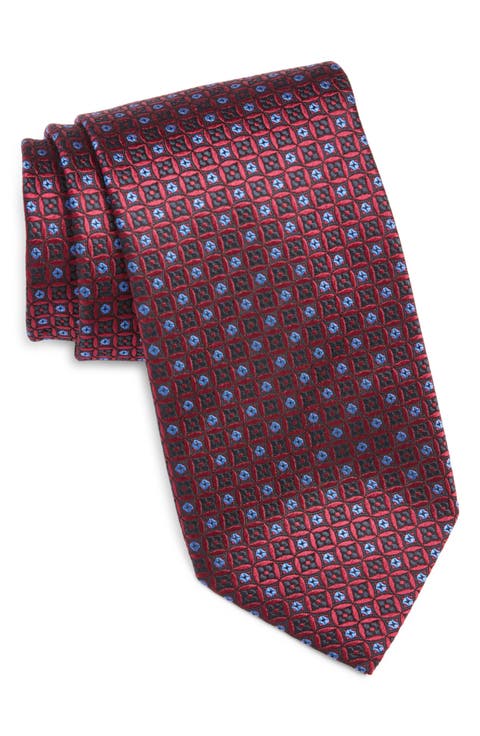 Medallion Silk Tie