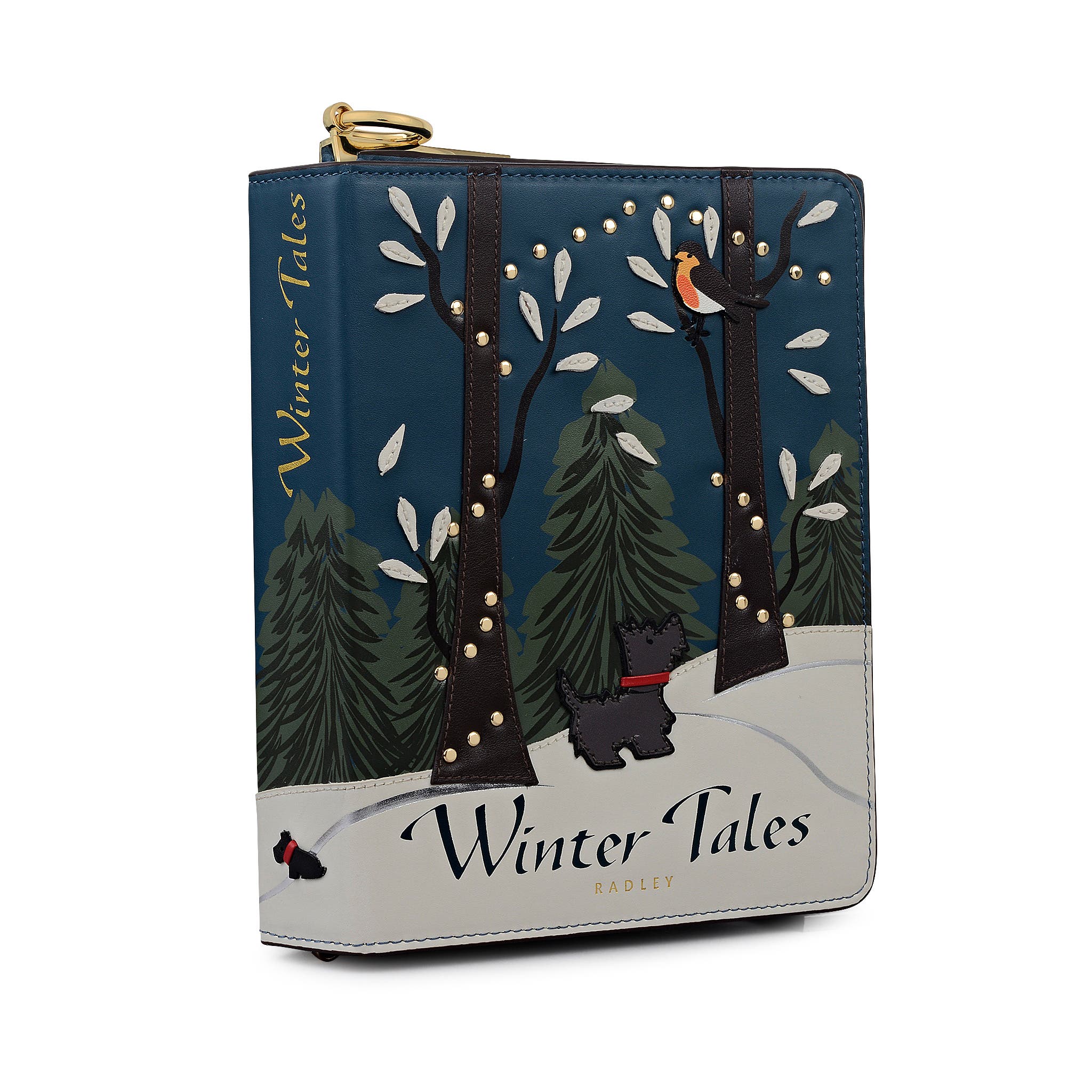 Radley Book Street - Winter Tales Small Flapover Crossbody Bag, Alternate, color, 