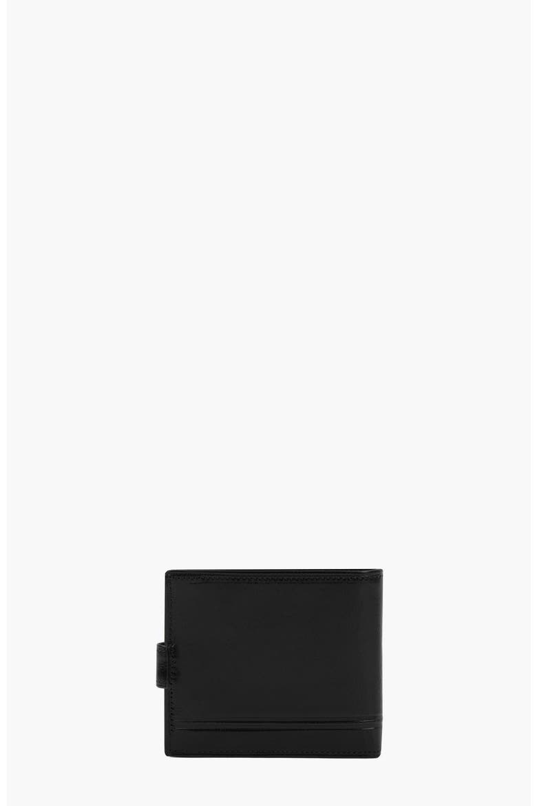 Gentleman Trifold Leather Wallet 564, Alternate, color, Black