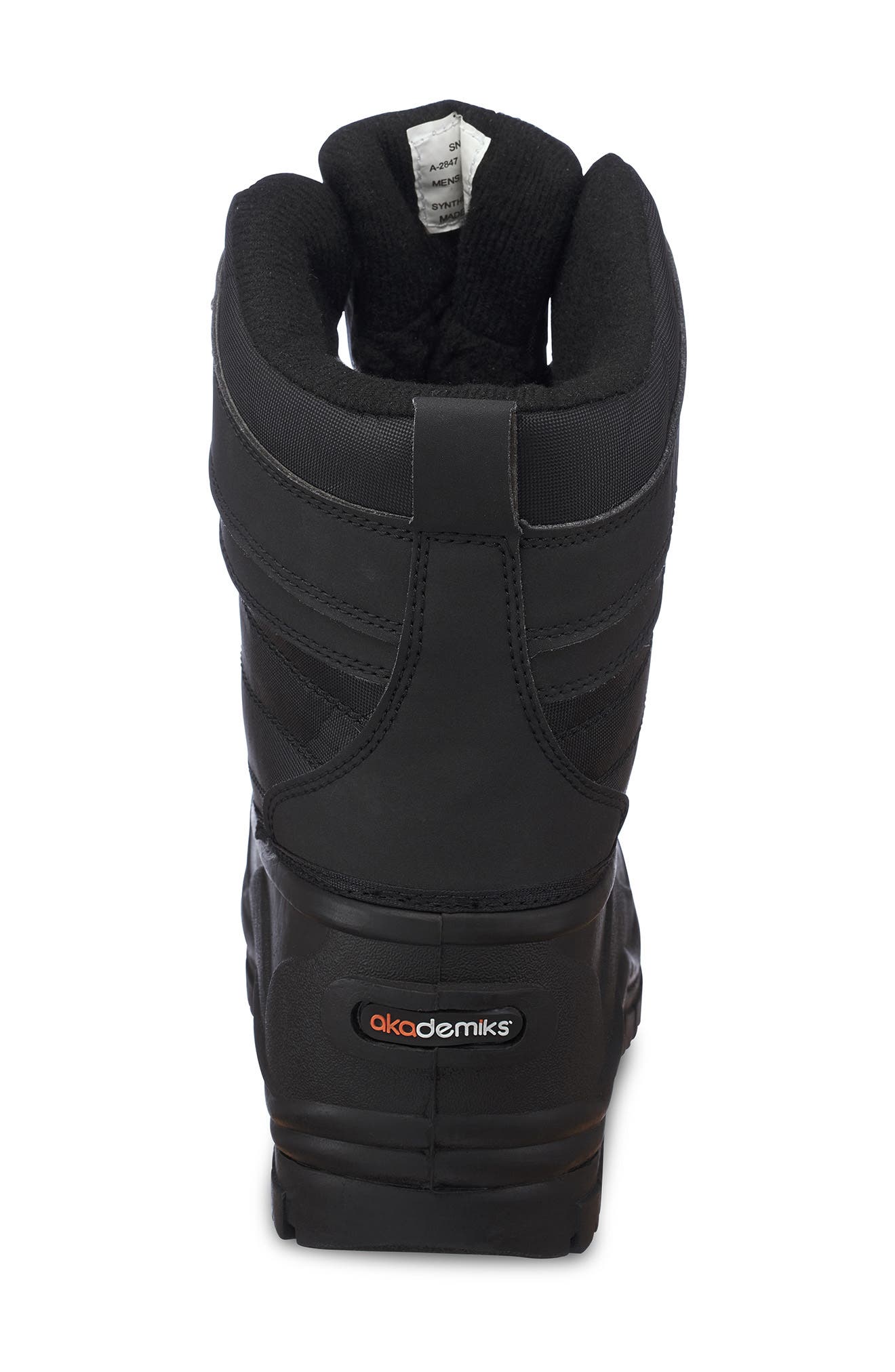 AKADEMIKS Waterproof Duck Toe Snow Boot, Alternate, color, 