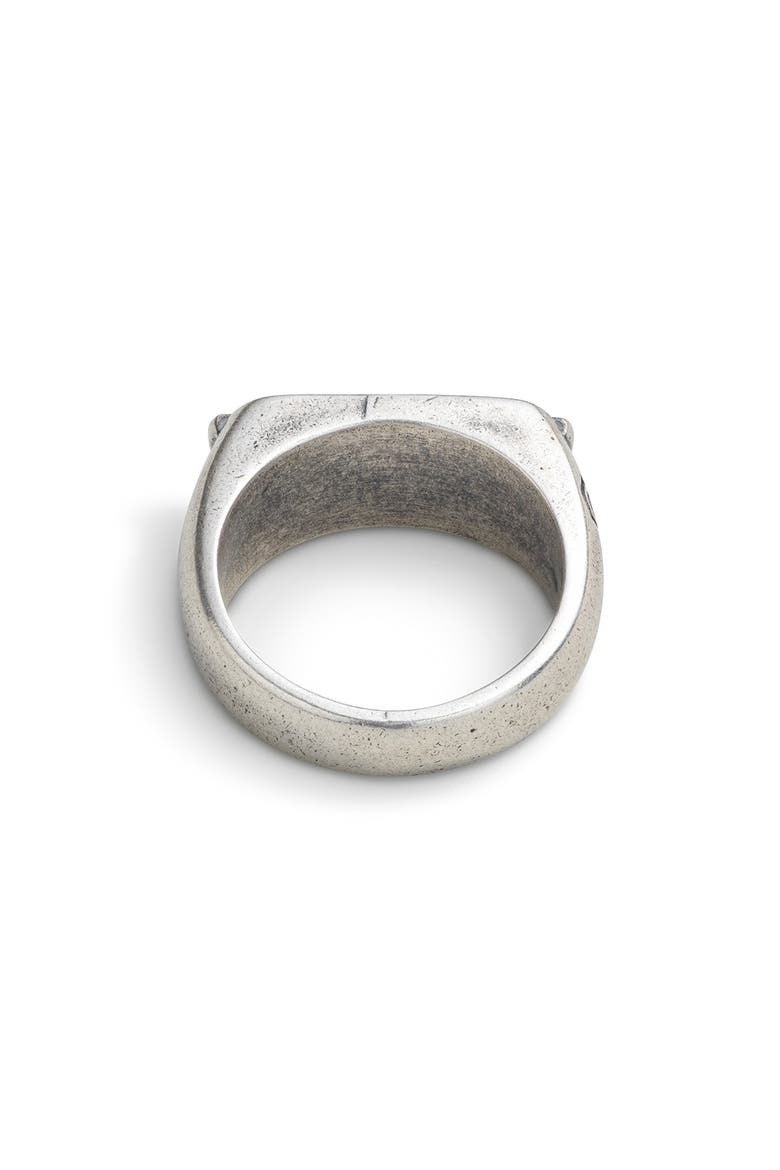 Recycled Sterling Silver Ring, Alternate, color, TURQUOISE