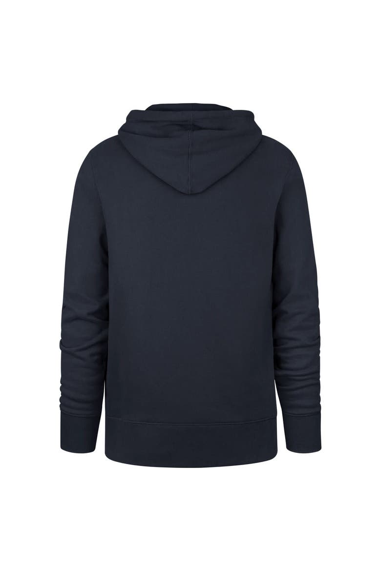 Men's '47  Navy NASCAR Liquid Death Imprint Headline Pullover Hoodie, Alternate, color, Navy