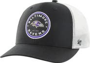 '47 Men's '47 Black Baltimore Ravens Disclose Trophy Stretch Fit Hat