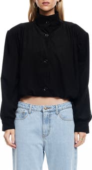 LIONESS Luminous Faux Suede Jacket