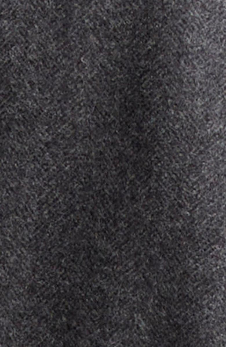 Maison Margiela Work in Progress Wool Herringbone Topcoat, Alternate, color,