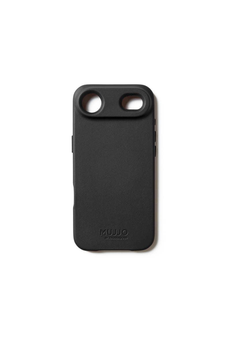 MUJJO Full Leather Case for iPhone Air, Main, color, Black
