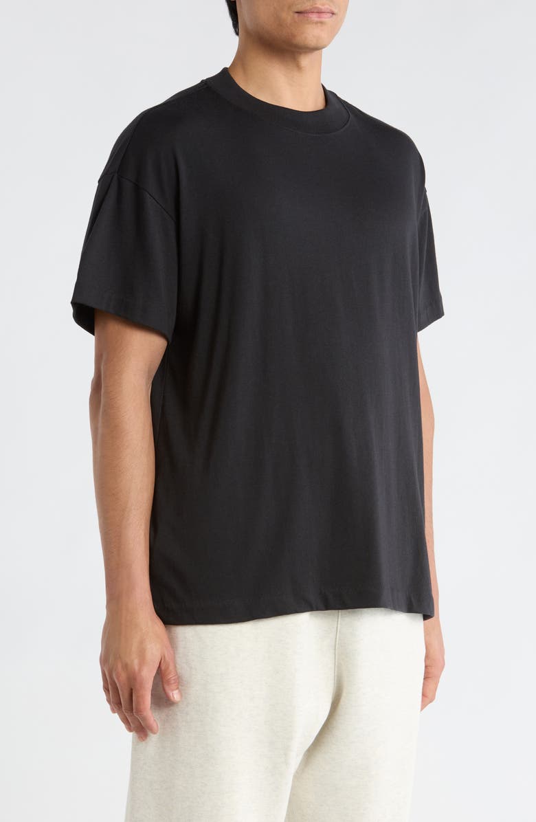 Fear of God Essentials Signature Essentials Cotton Blend T-Shirt, Alternate, color, Vintage Black