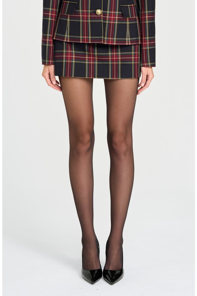 x Rose Lola Gramercy Plaid Skort, Main, color, NAVY