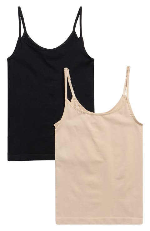 Seamless Assorted 2-Pack Layering Camisoles