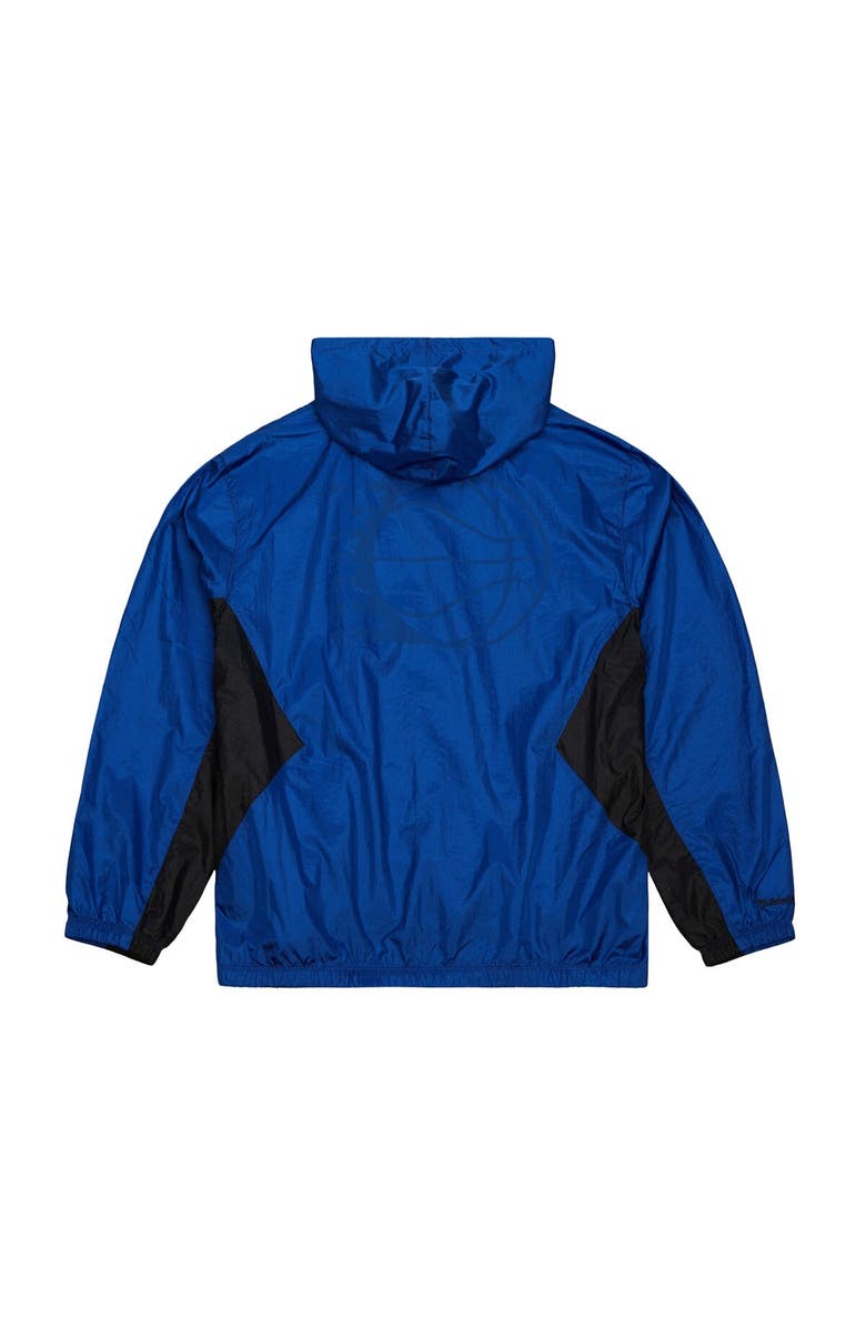 Mitchell & Ness Men's Mitchell & Ness Blue Orlando Magic Playmaker Full-Zip Hooded Windbreaker Jacket, Alternate, color, Blue