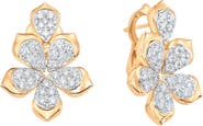 Sara Weinstock Lierre Diamond Flower Stud Earrings