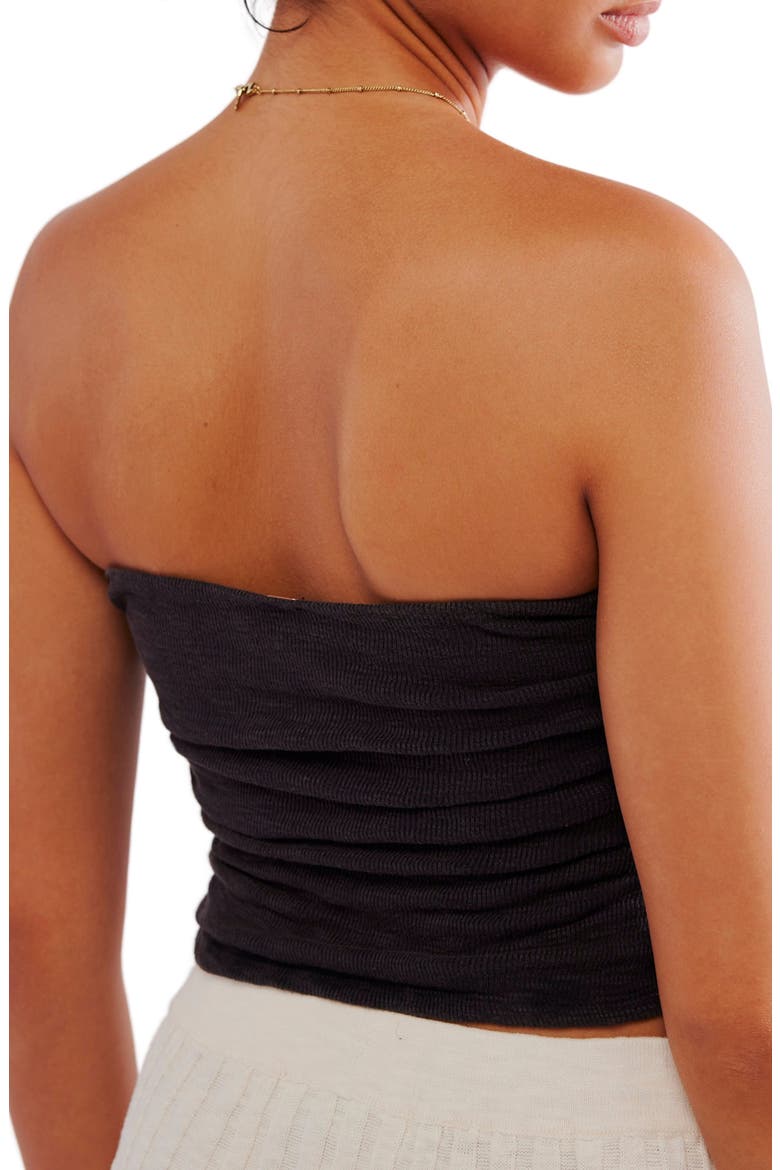 Boulevard Tube Top, Alternate, color, BLACK