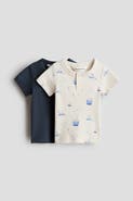 H&M 2-pack Cotton Henley Tops