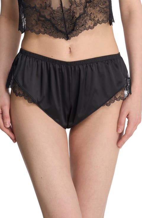 Chantilly Lace Trim Tap Shorts