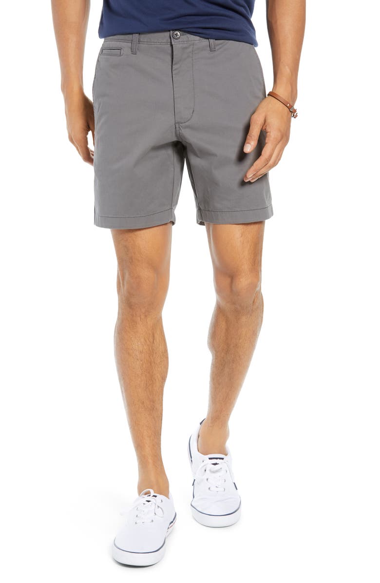 1901 Ballard Slim Fit Stretch Chino 7-Inch Shorts, Main, color,