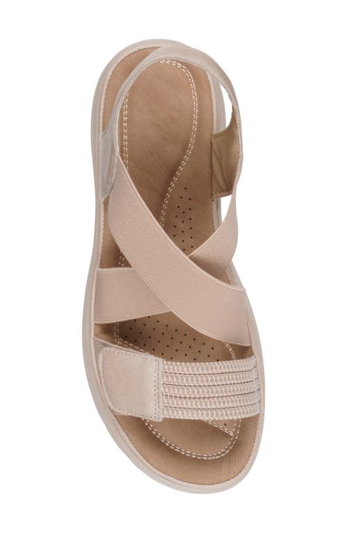 Gc Shoes Ariel Comfort Slingback Sandal In Beige