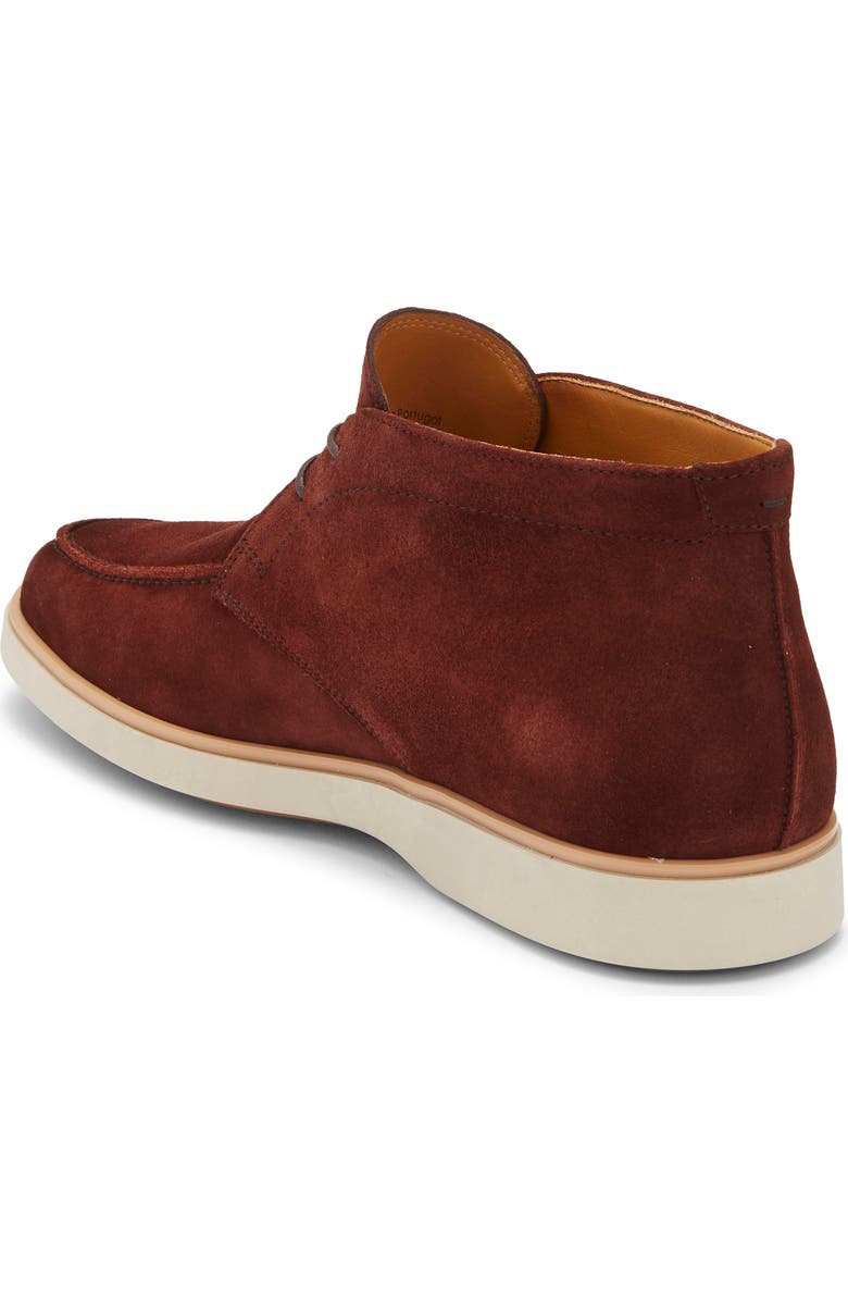 Magnanni Lello Castagna Suede Boot, Alternate, color, Castagna Brik Suede