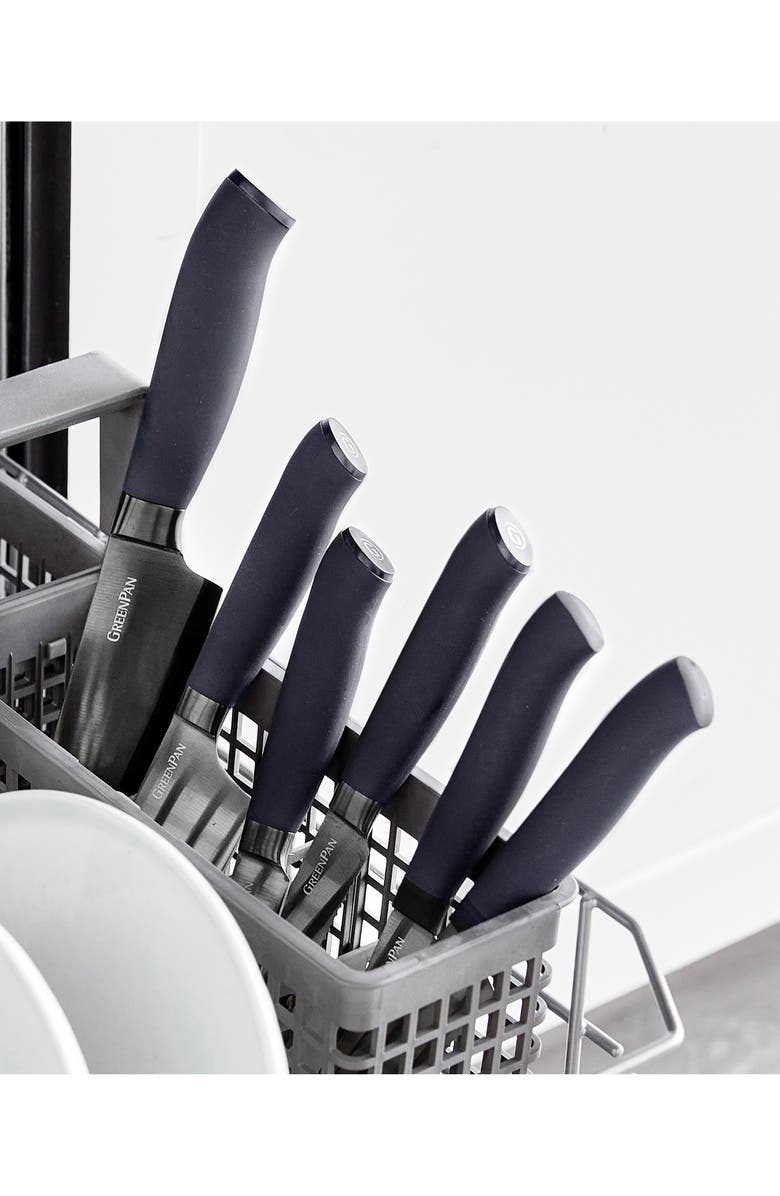 GreenPan Titanium Coated Chef's Knife, Alternate, color, Grey