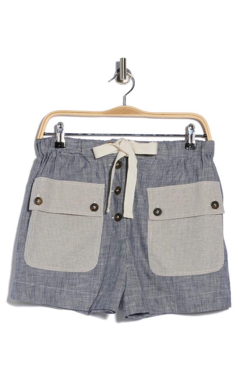 Ulla Johnson Gracie Shorts, Alternate, color, Granite