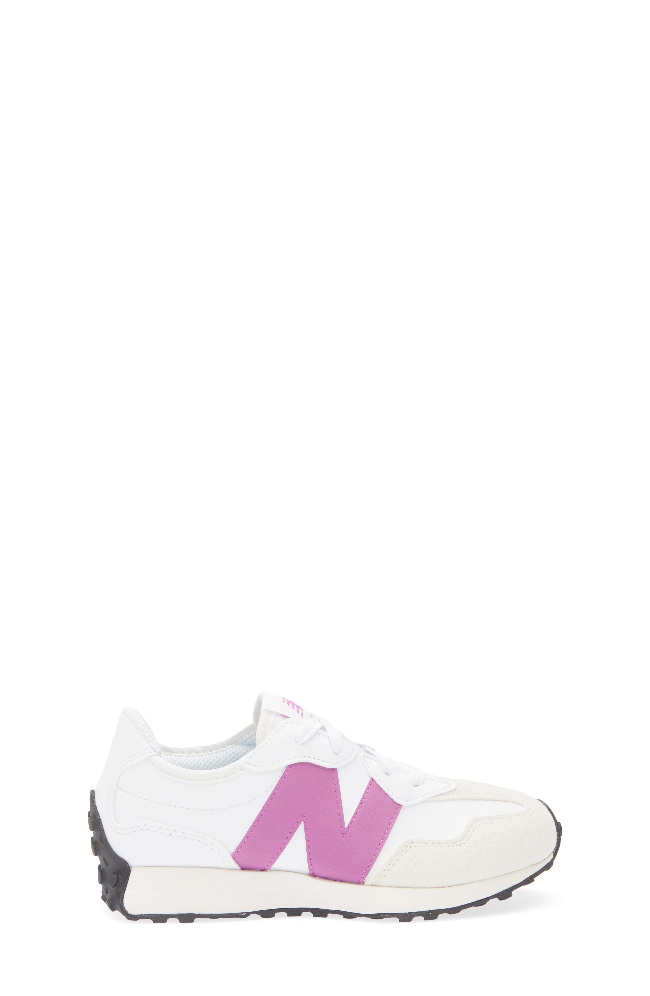 Kids' 327 Sneaker, Alternate, color, WHITE/ PASSION FRUIT