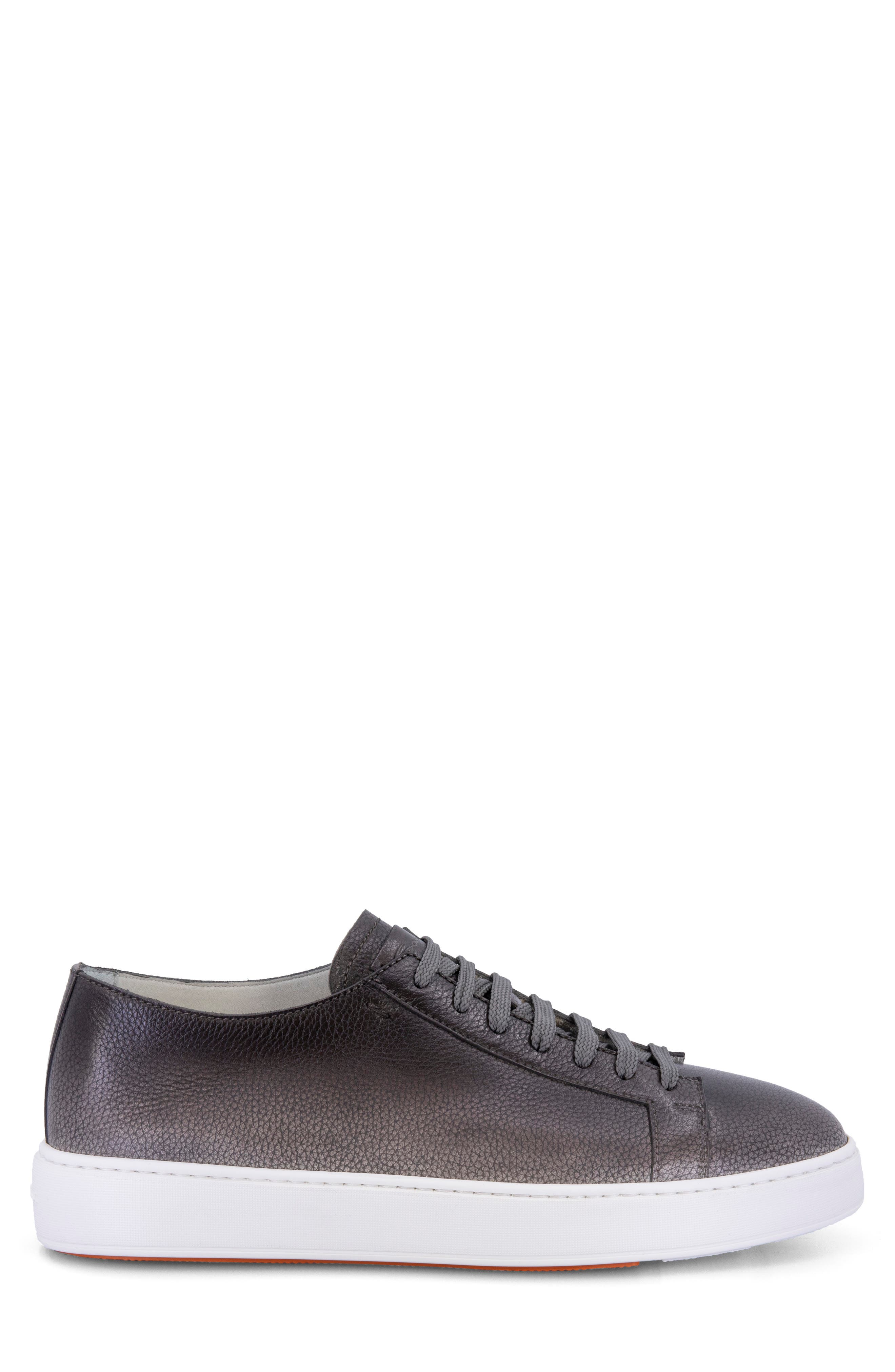 Santoni Biking Lace-Up Sneaker, Alternate, color, 