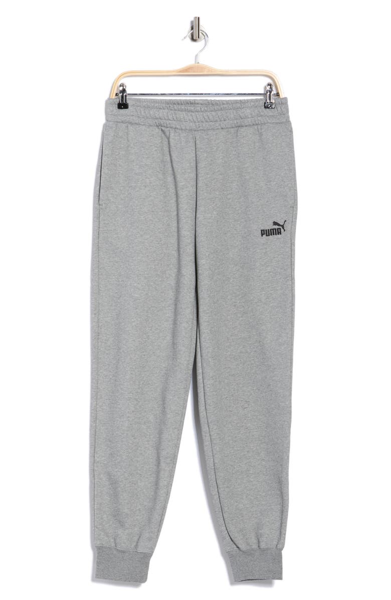 PUMA Essential No. 1 Logo Sweatpants, Alternate, color, Medium Gray Heather