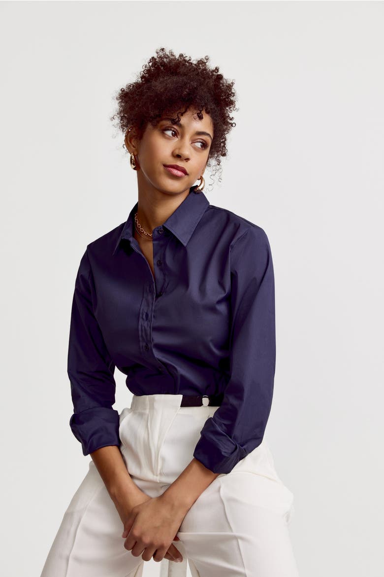 The Icon Shirt, Main, color, Dark Navy