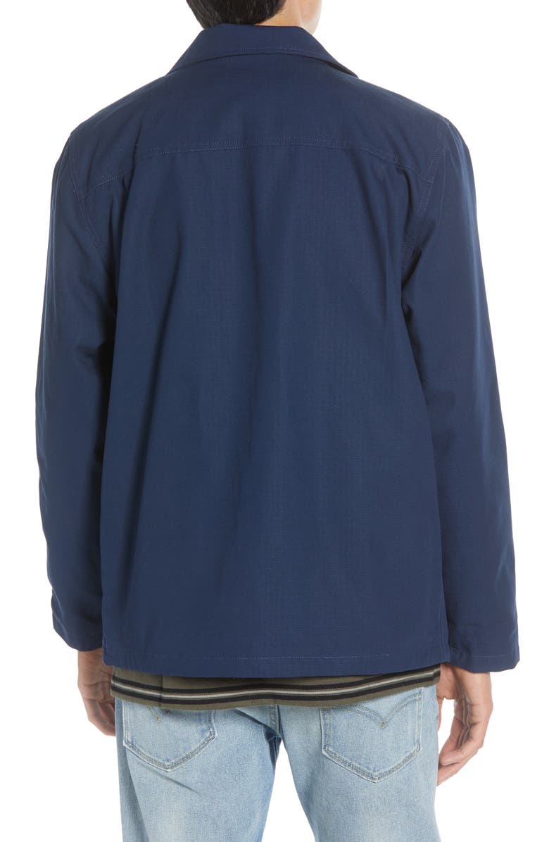 Vans Drill Water Repellent Hooded Chore Coat, Alternate, color,