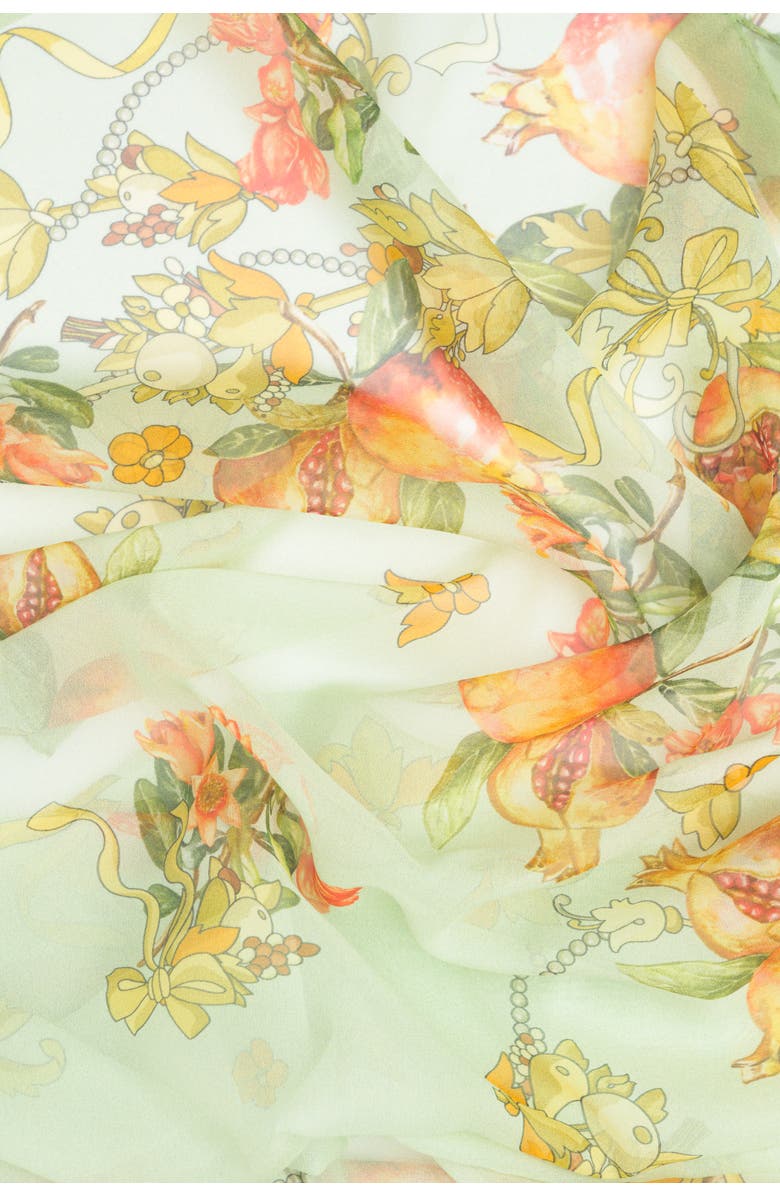 Elizabetta Viviana - Long Silk Scarf for Women, Alternate, color, Mint Green