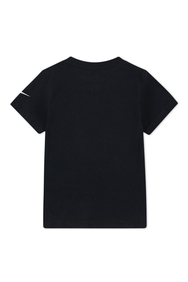 Kids' Essential Cotton Graphic T-Shirt, Alternate, color, BLACK