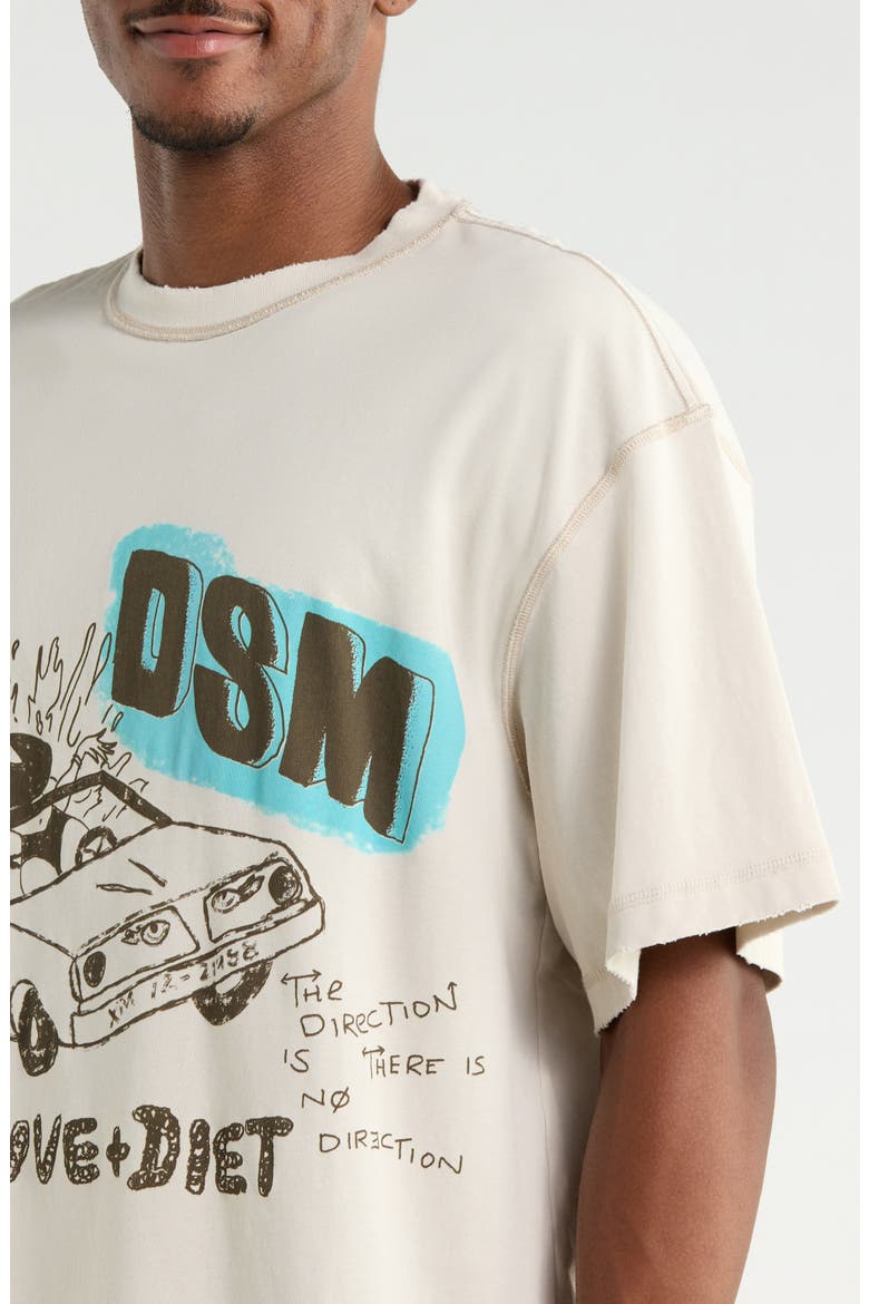 Oversize Doodle Cotton Graphic T-Shirt, Alternate, color, ANTIQUE WHITE