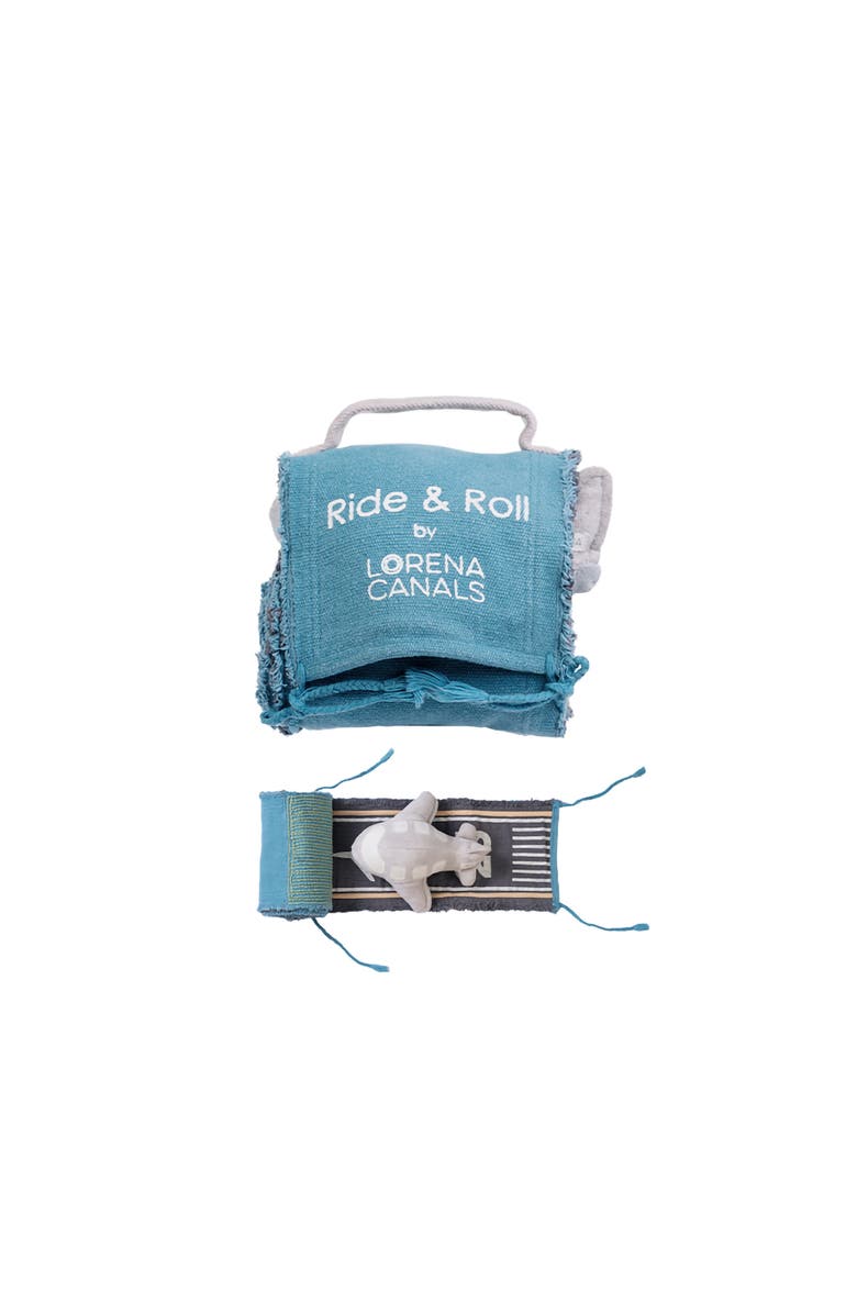 Lorena Canals Soft toy Ride & Roll, Main, color, Light Blue With Grey