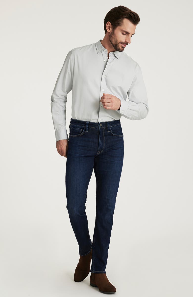 34 Heritage Charisma Relaxed Straight Leg Jeans, Alternate, color, Deep Urban