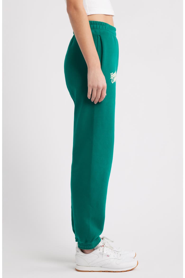 Puff Series Core Logo Cotton Blend Joggers, Alternate, color, FROSTED TEAL