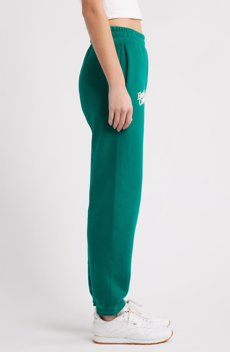 HAPPY CAMP3R Puff Series Core Logo Cotton Blend Joggers, Alternate, color, Frosted Teal