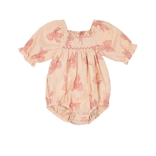 Wild Wawa Ivy Romper In Pink