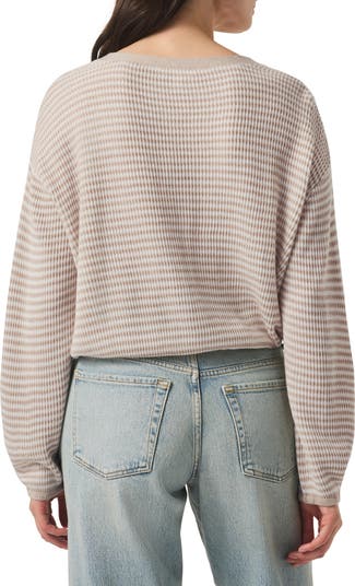 (取寄) スプレンディッド レディース ブライ ストライプド カーディガン Splendid women Bri Striped Cardigan Fawn Stripe Splendid Bri Striped Cardigan | Nordstromrack