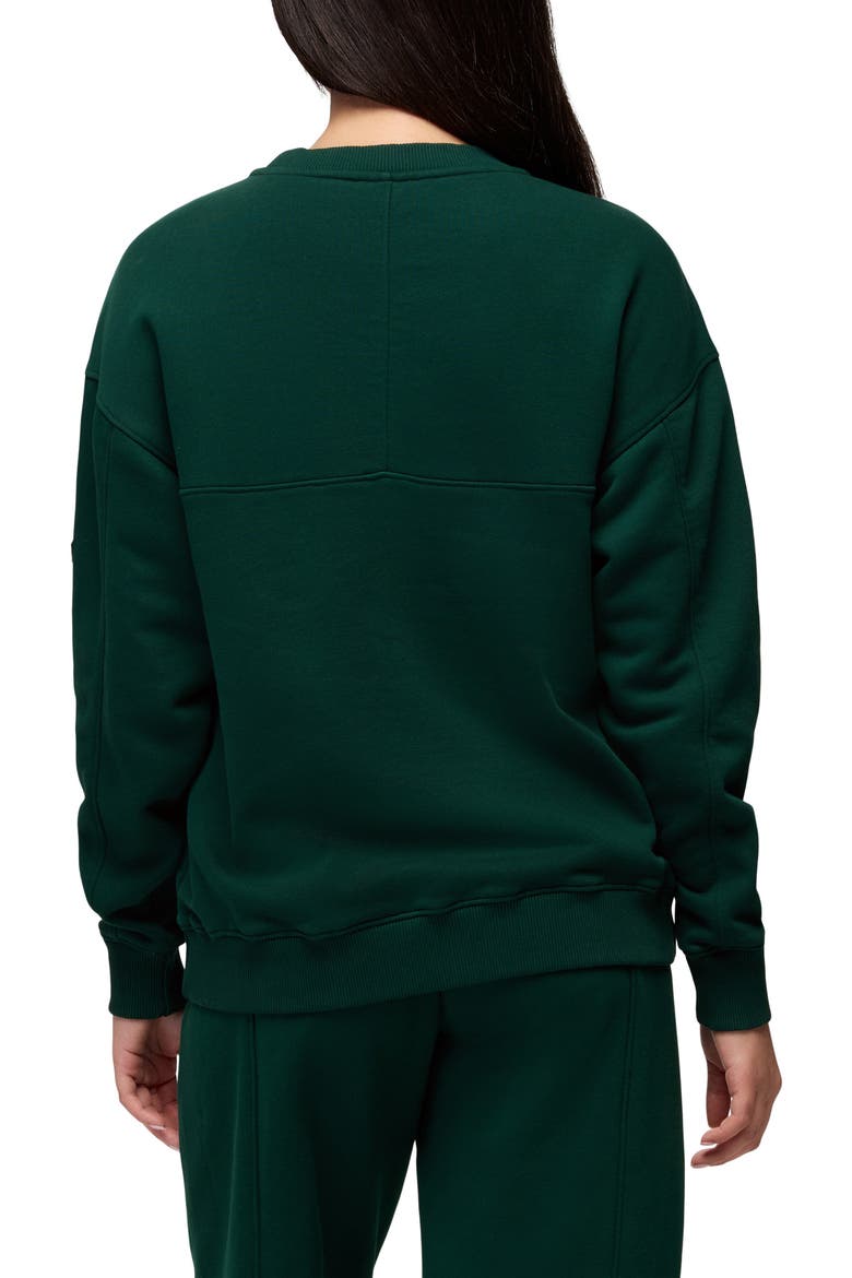 Dreamfleece Sweatshirt, Alternate, color, ROOT GREEN