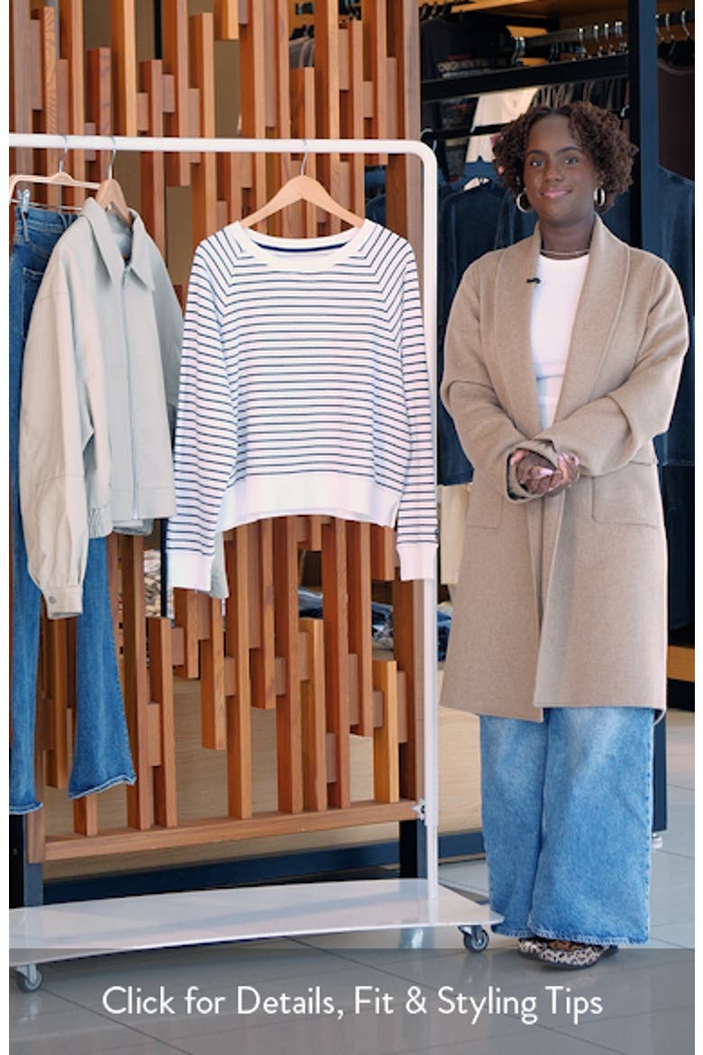 Marina Del Mar Stripe Sweatshirt video