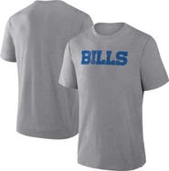 FANATICS Men's Fanatics Heather Gray Buffalo Bills Pass Rush Tri-Blend T-Shirt