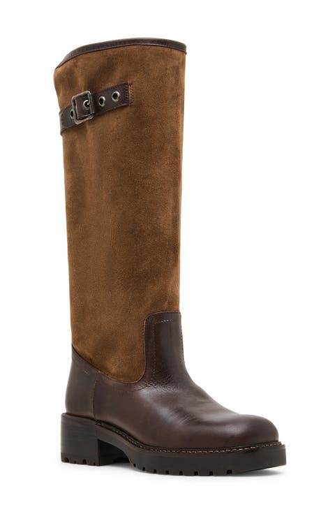 Ramble Leather Knee High Boot