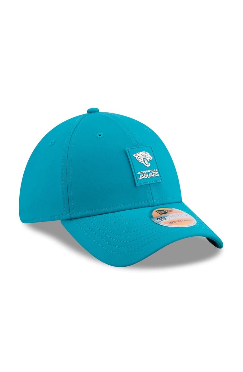 New Era Men's New Era Teal Jacksonville Jaguars 2025 Sideline 39THIRTY Flex Hat, Alternate, color, Teal